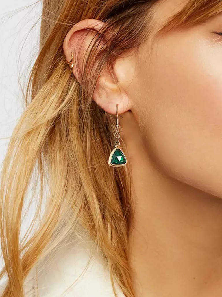 Buy 50+ Emerald Earrings Online | BlueStone.com - India's #1 Online  Jewellery Brand