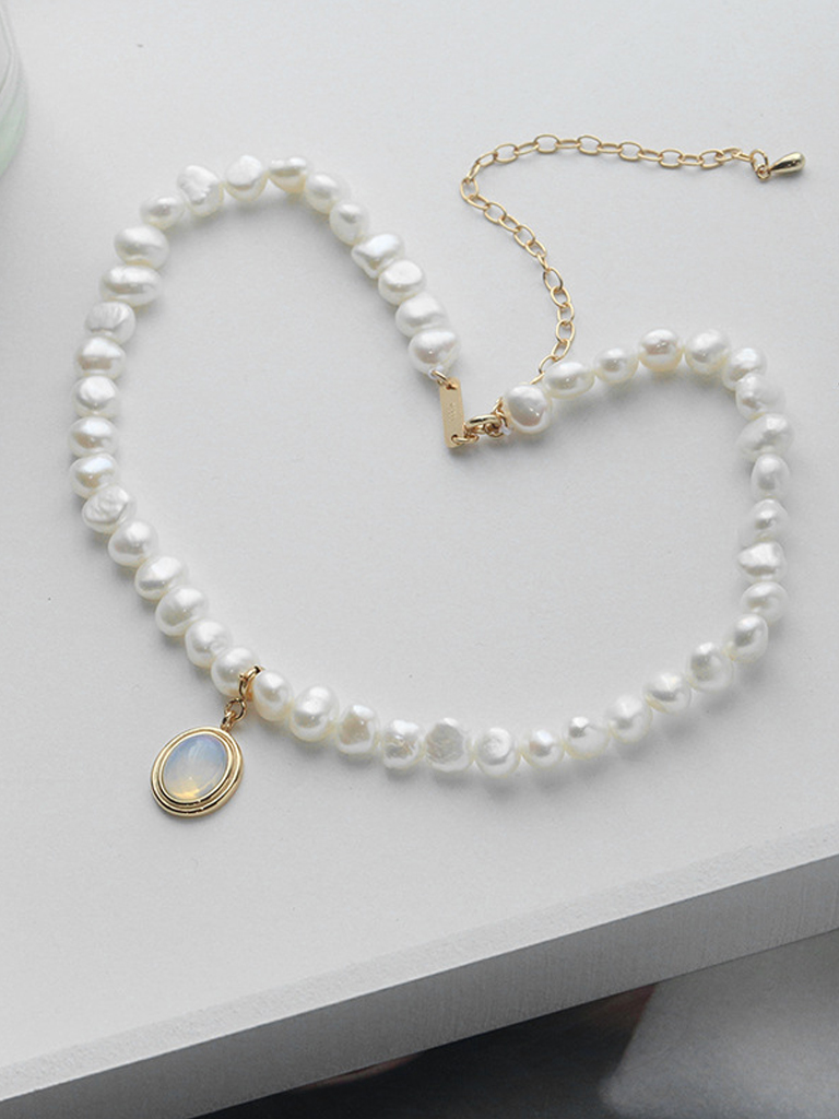 Pearl Bling Necklace • KUKU - Lifestyle Fashion Brand