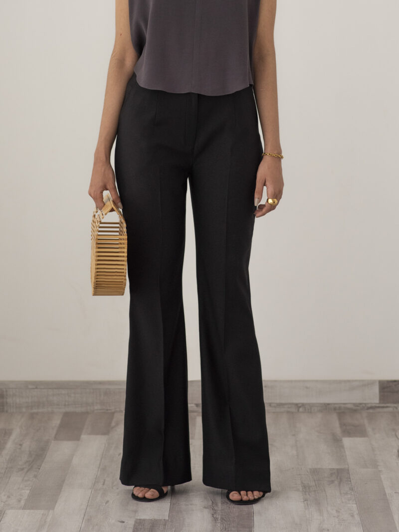 Black Bootcut Pants