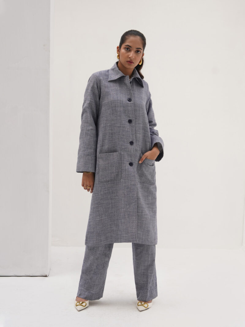 Cashmere blend navy co-ord