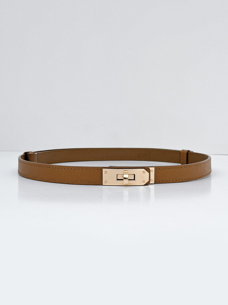 Lock belt - brown