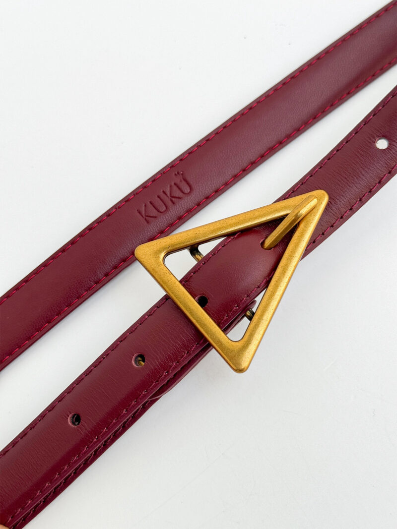 Tri belt - maroon