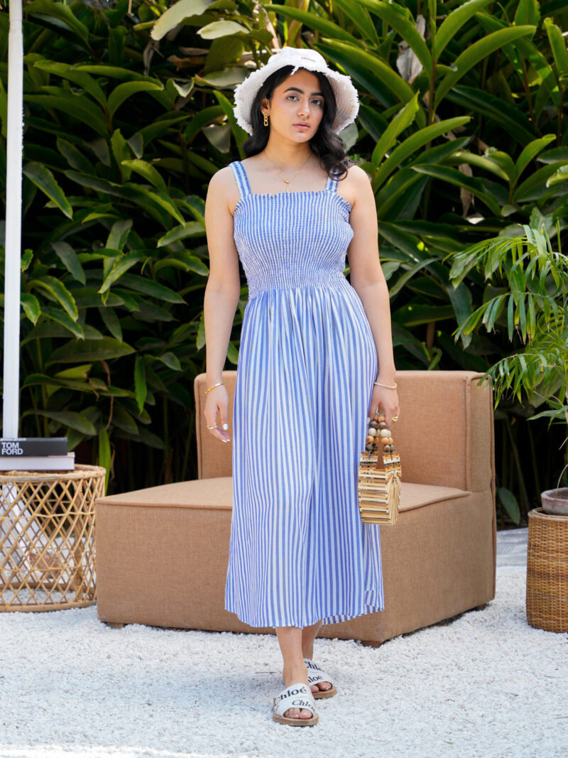 Breezy Smocked Maxi Dress