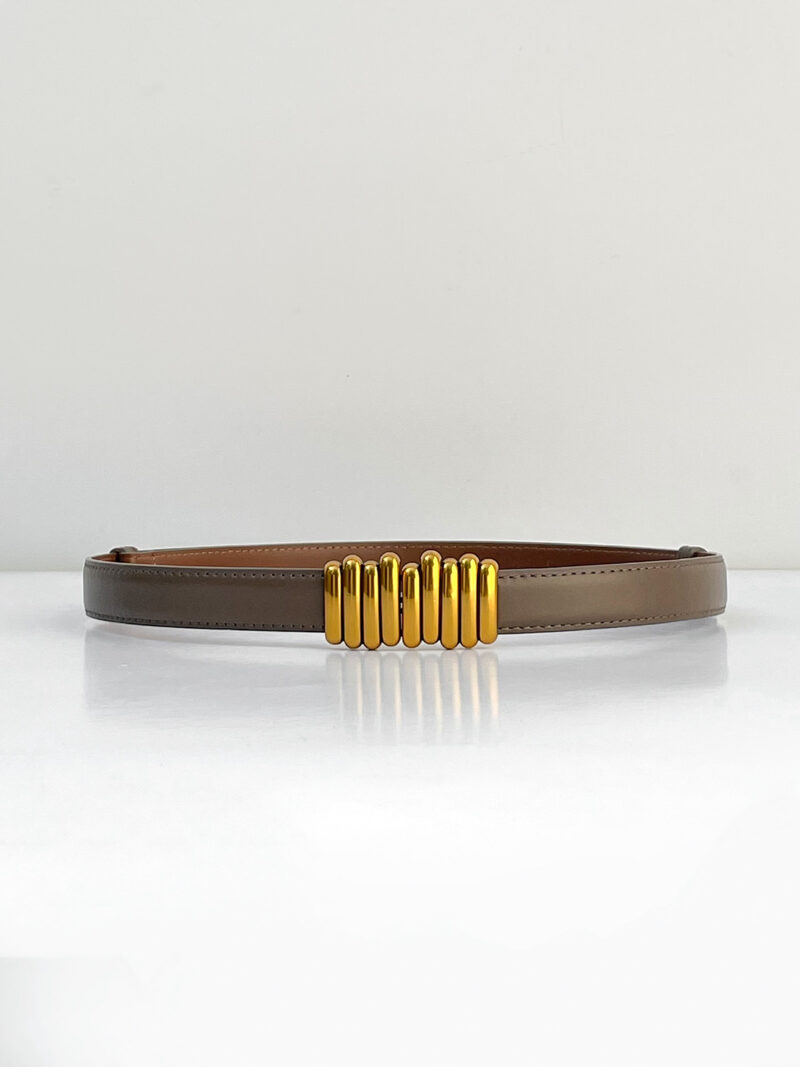 Sync buckle belt - Taupe