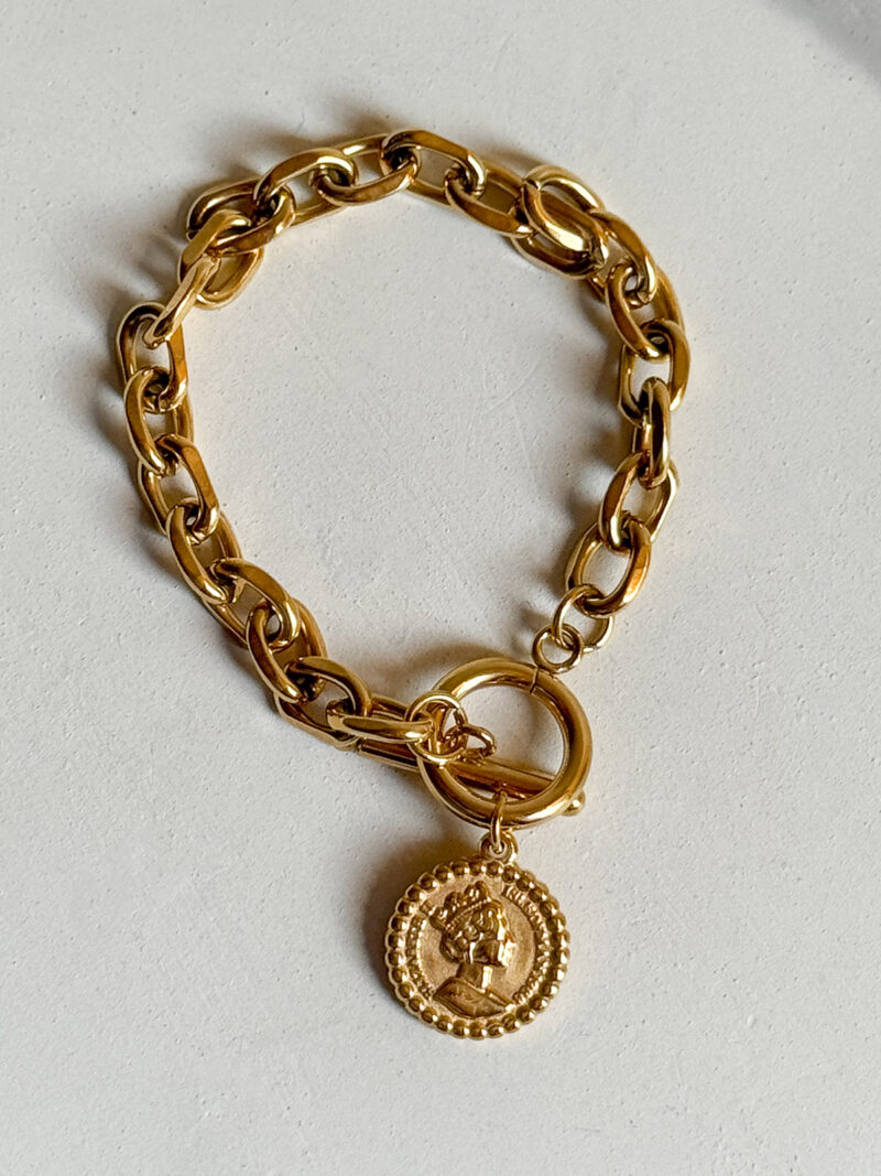 Victoria Coin Bracelet