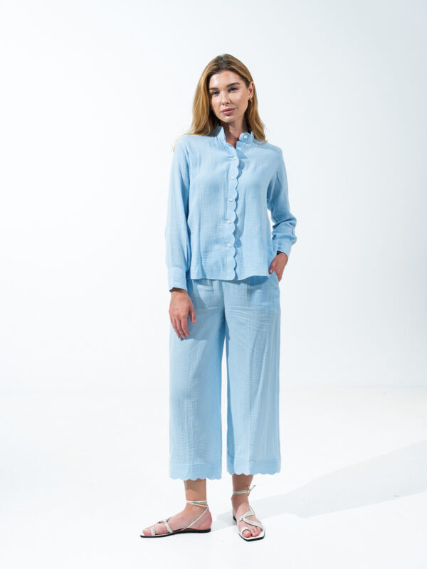 Scallop Ice blue co-ord