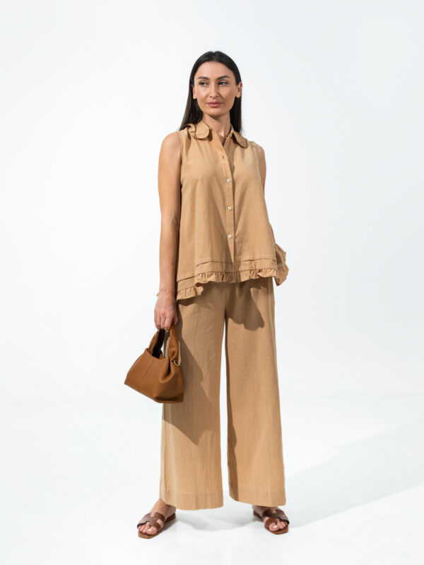 Mocha Ruffle Co-ord