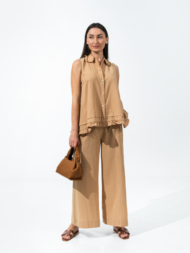 Mocha Ruffle Co-ord
