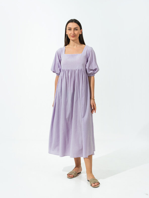 Lilac muse maxi dress