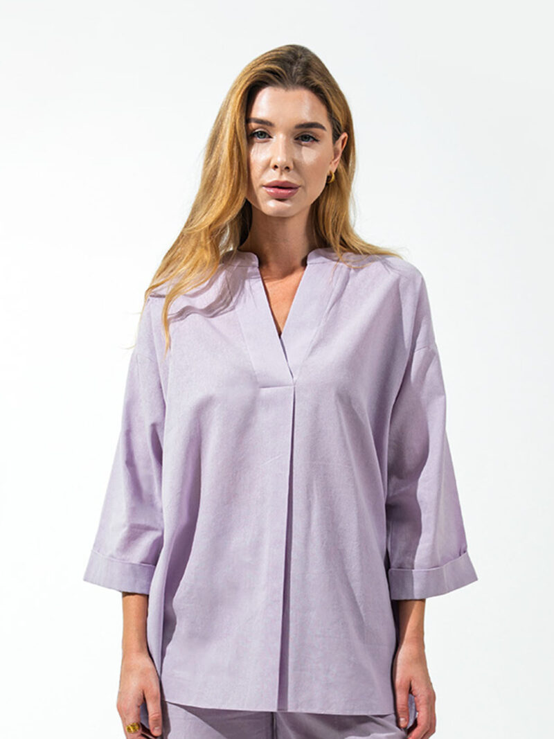 Lilac notch top