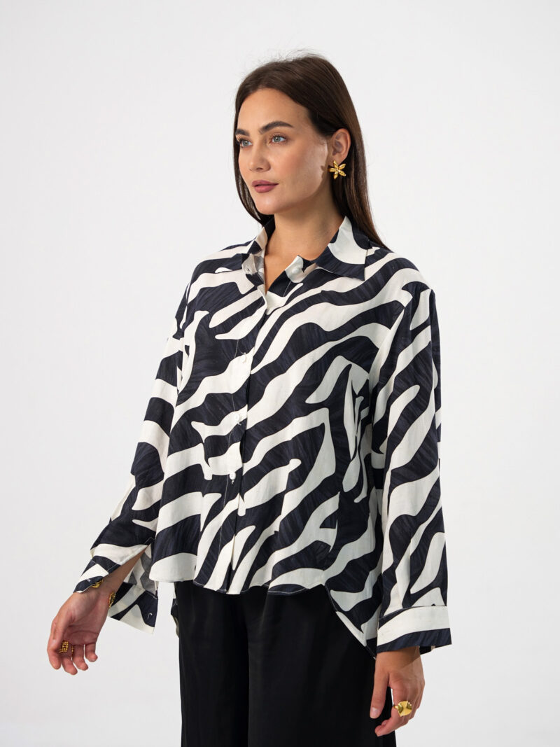 Mono ink collared shirt