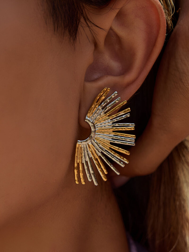 Ecko stud earrings