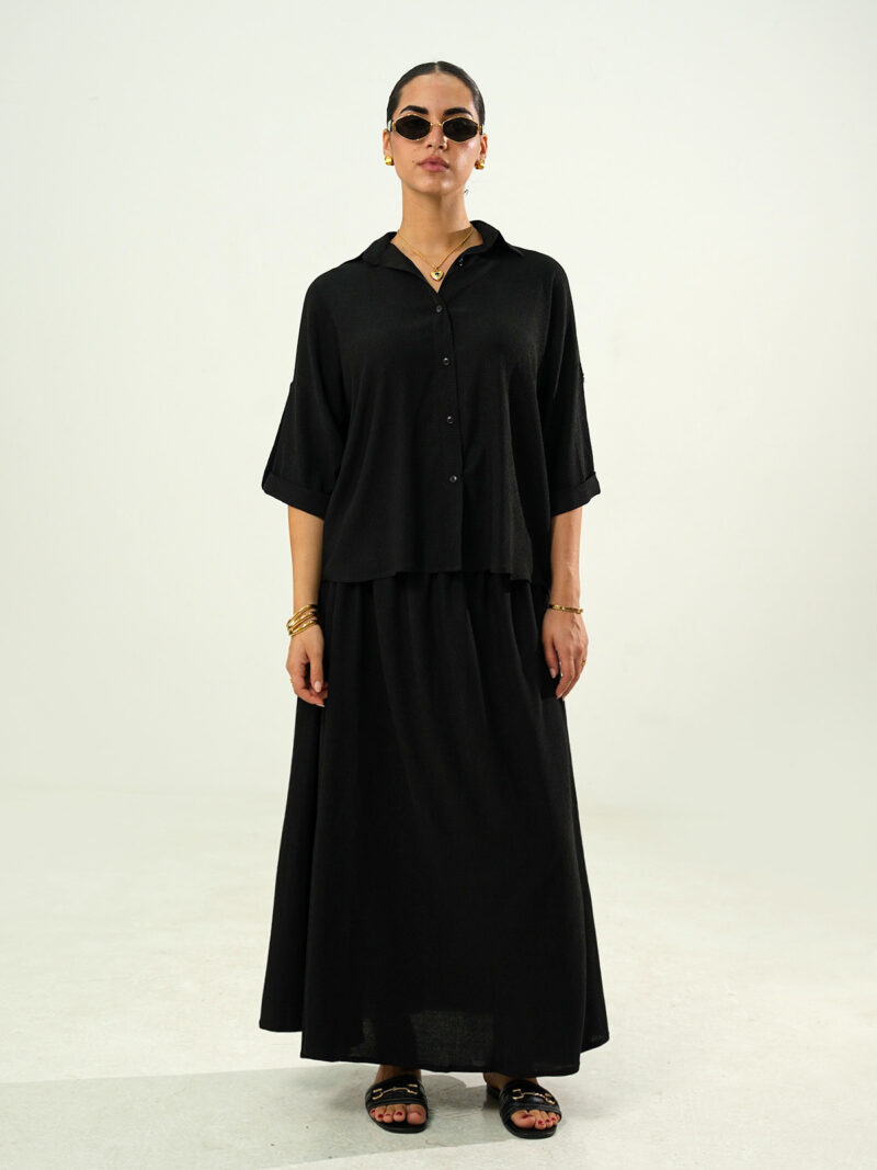 Midnight skirt co-ord