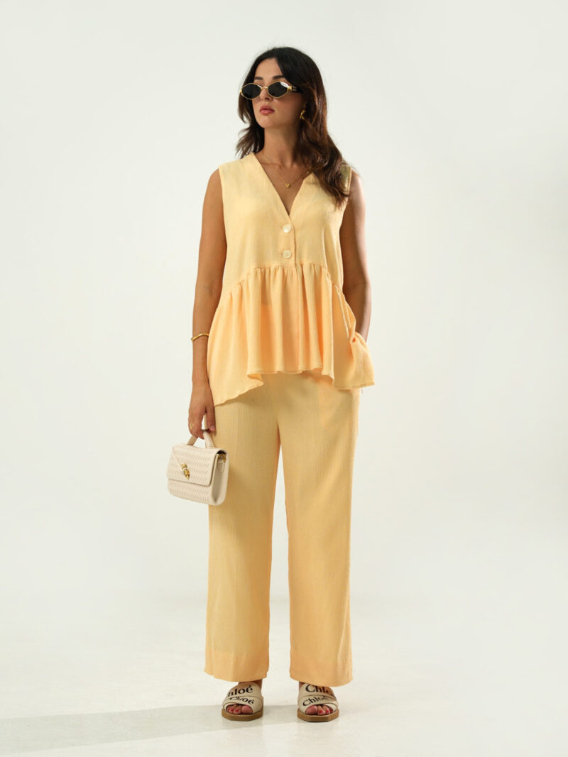 Butter yellow co-ord